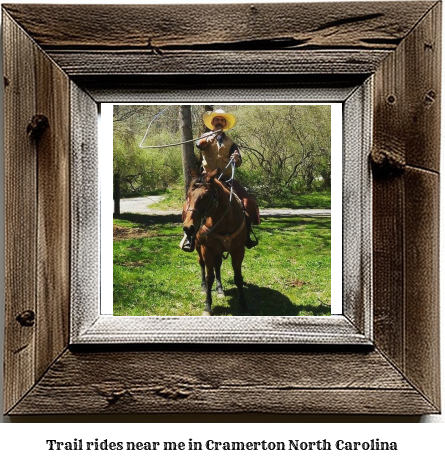 trail rides near me in Cramerton, North Carolina